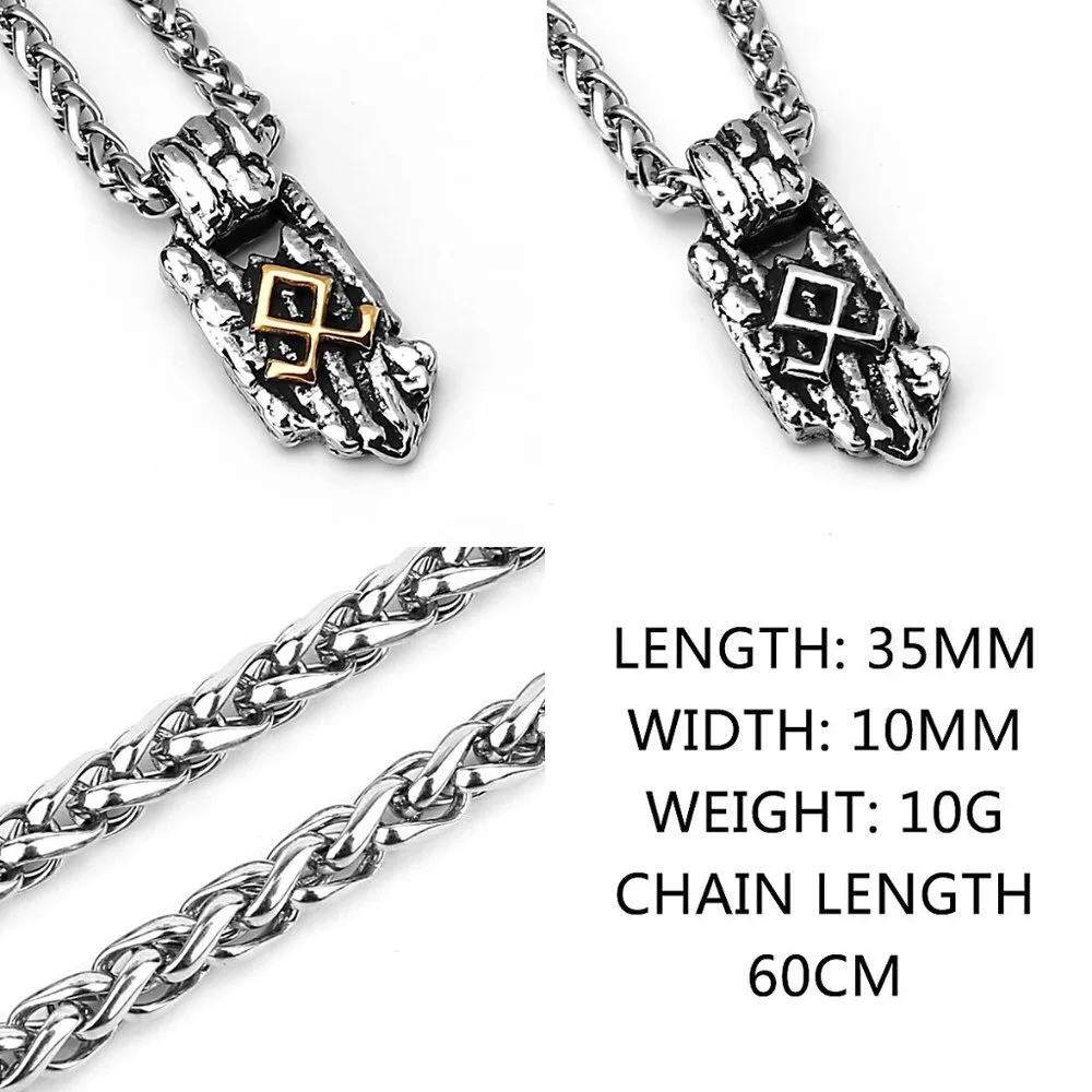 ❤️Stainless Steel Unisex Pendant Necklace, GP1231271